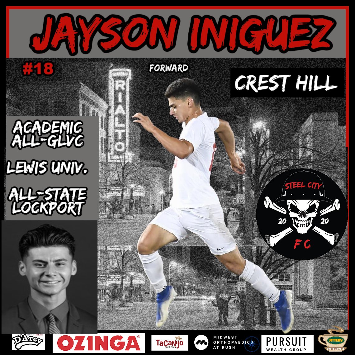 Steel_City_FC's tweet photo. Re-Signed❗️
@___jaysonn___ 

Dynamic offensively and a work-horse defensively, the Lewis University standout returns.💪

#steelcityfc #MWPL https://t.co/Tnb9Xt2bVu