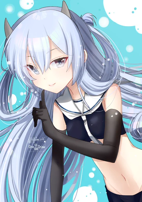 伊203ちゃん🏝
#艦これ版深夜の真剣お絵描き60分一本勝負
#艦これ版真剣お絵描き60分一本勝負_20220419 
