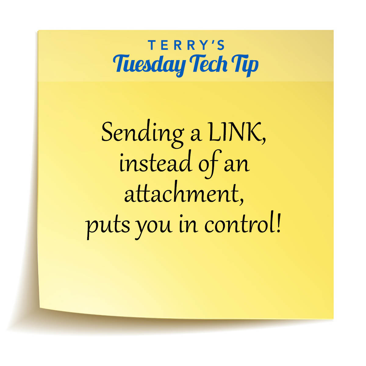 FandMHelpdesk's tweet photo. Sending a LINK, instead of an attachment, puts you in control! https://t.co/yu9RhVYfNk https://t.co/9gTX0vEiT7