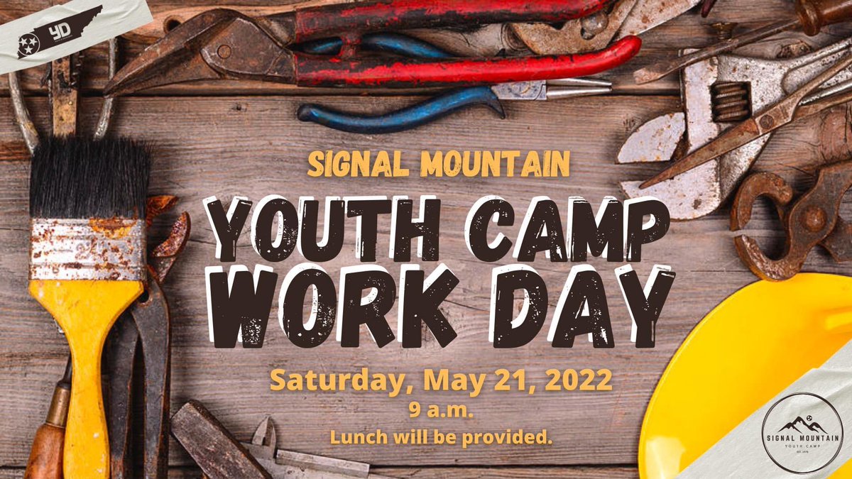 Tennessee Family!!!! Calling anyone and everyone to the Signal Mountain Church of God Camp Grounds who can help pressure wash, paint, vacuum, hammer, clean, drill, etc!!!