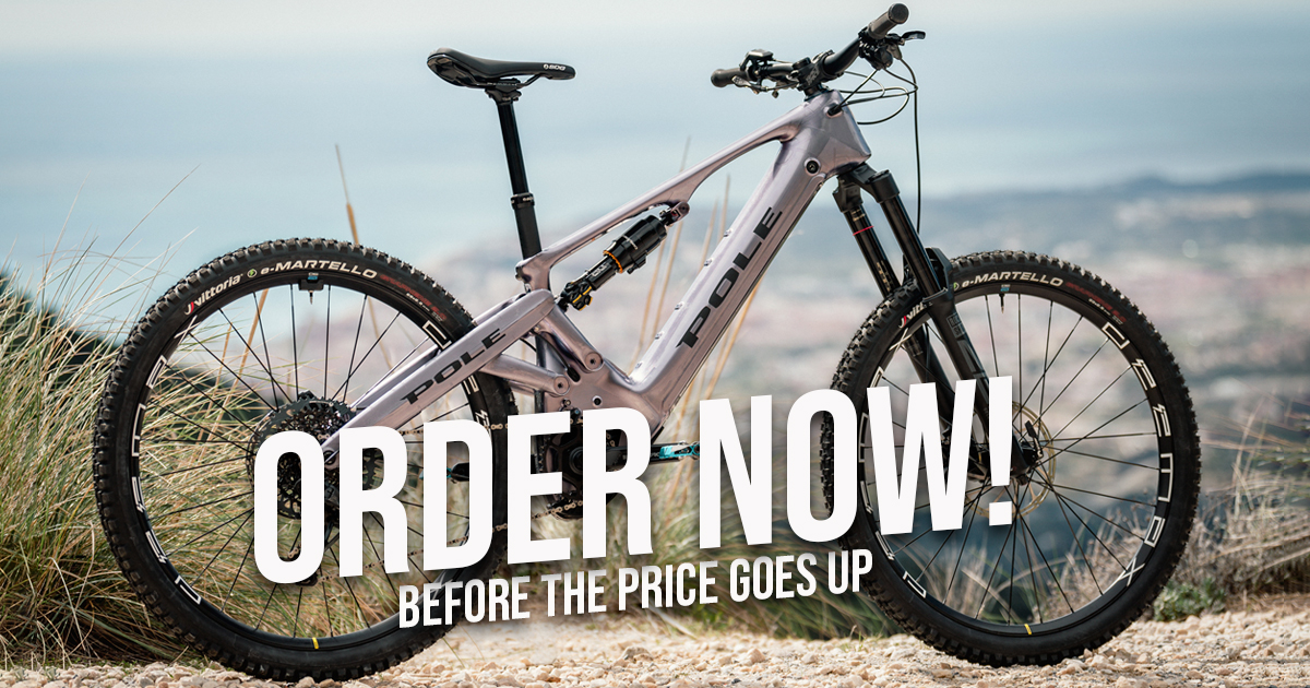 PoleBicycles's tweet photo. Prices are going up! Save up to 490 β¬ on Voima before May 2022! Check out the website for more details -
https://t.co/YchpPas99I
#polevoima #ihavethevoima #emtb #beattheincrease https://t.co/KhmRyrz72s