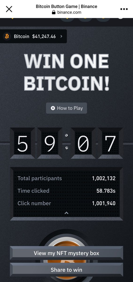 DTM_daisuke's tweet photo. Bitcoin is the future money. 😁#BitcoinButton #Binance https://t.co/1htPXTBAeK