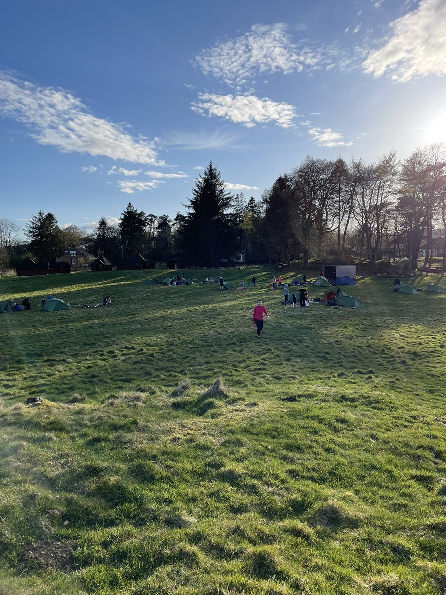 BAoutdoorEd's tweet photo. @BellshillA duke of Edinburgh group all set and ready for a nights camping! https://t.co/gPj1FS1jwi