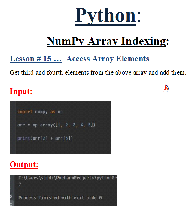 CodewithRizwan's tweet photo. Lesson # 15 . . . . . . Access Array Elements
Get third and fourth elements from the above array and add them
Youtube: https://t.co/glcneWMGqT
Instagram: https://t.co/fqjvbfouGP
Twitter: https://t.co/wE1tQD2ycN
#NumPy #Python #Array #datascience #dataanalysis #index #indeces https://t.co/gpkwQycXNu