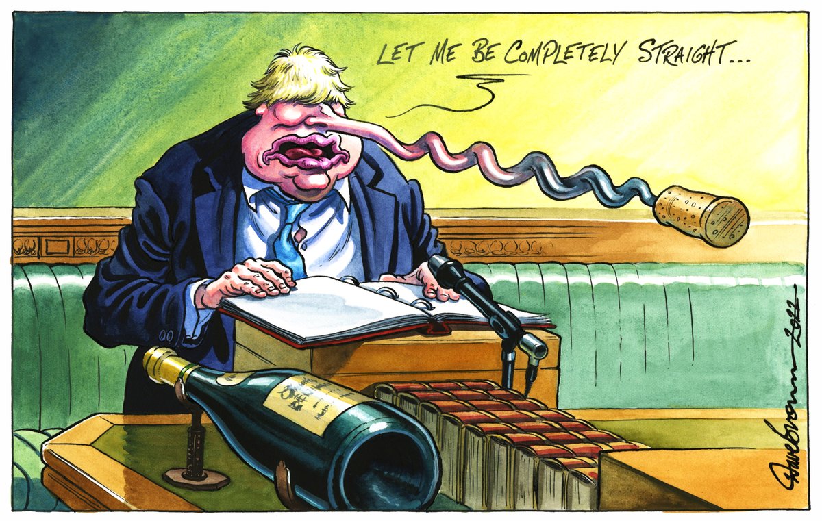 DaveBrownToons's tweet photo. Tomorrow's @Independent cartoon... #BorisJohnson #Partygate #PartygateFines #LawBreaker #ToryLies #ToryCorruption https://t.co/QtTZelfQcz