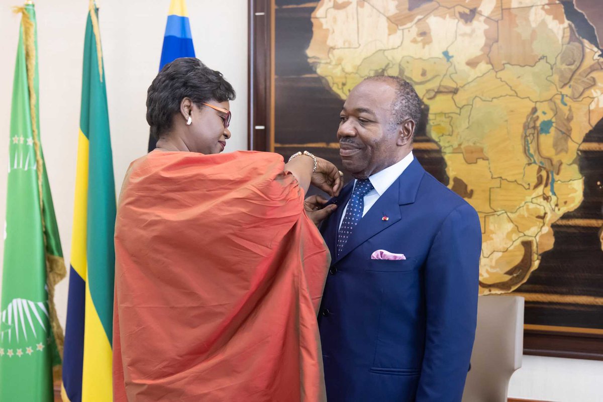 Le président gabonais Ali Bongo Ondimba distingué par l'ONU pour son action en faveur des femmes - lalibreville.com/le-president-g…