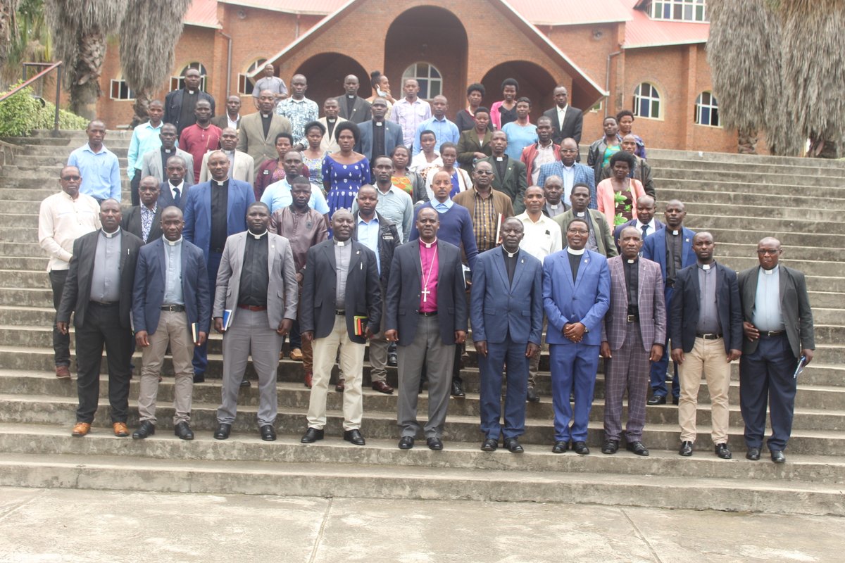 Today 19th/4/2022.The Bishop of the Diocese of Shyira presided over a meeting of The Evangelism/Discipleship team to review and lay strategies to reach more people in  our communities, As Church leaders evangelism and discipleship is our primary responsibility . <a href="/ShyiraDiocese/">Shyira Diocese</a>