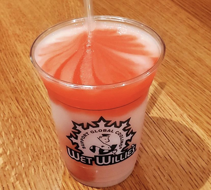Yum! You deserve a frosty Strawberry Piña Colada today. Visit your favorite Wet Willie’s location to enjoy one today. Cheers!