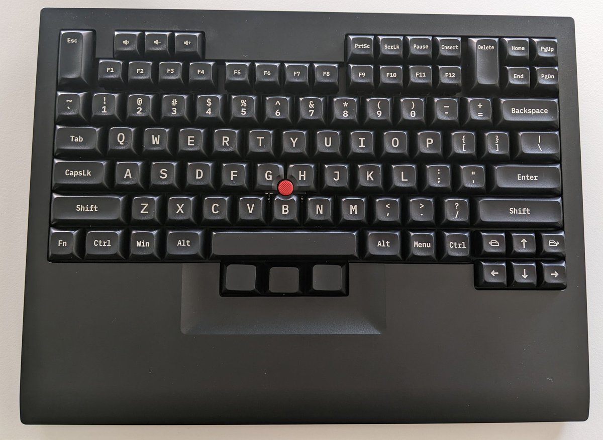 denibertovic's tweet photo. I gotta say I'm loving my new TEX Shinobi keyboard! I'm thinking this will serve me for many many years to come. #mouseless https://t.co/TVpiKuOKBZ