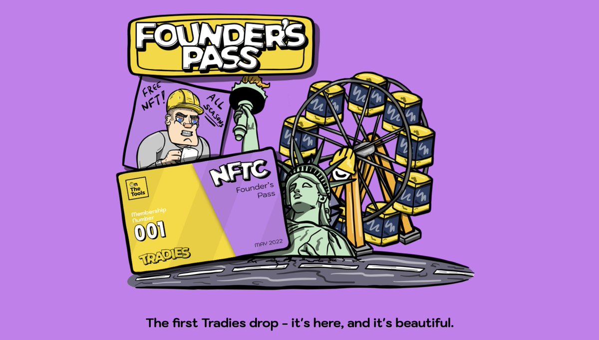 bun0808gle's tweet photo. 13 days left until you could essentially own the Trade equivalent of unicorn sh*t!!

@TradiesNFT is the place for tradespeople, who look after tradespeople and give back to tradespeople! 

Giveaways and Free NFTs for all future season drops...absolute no brainer #_OnTheTools https://t.co/WASwCeEugi