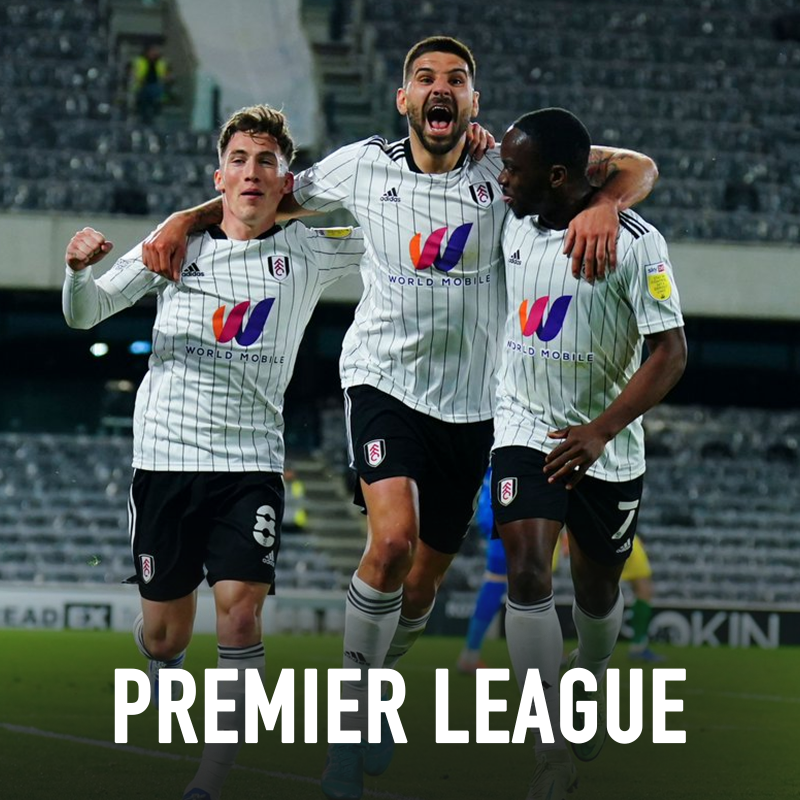 COYWhites_com's tweet photo. FULHAM ARE BACK IN THE PREMIER LEAGUE!!!!! 🖤🤍
