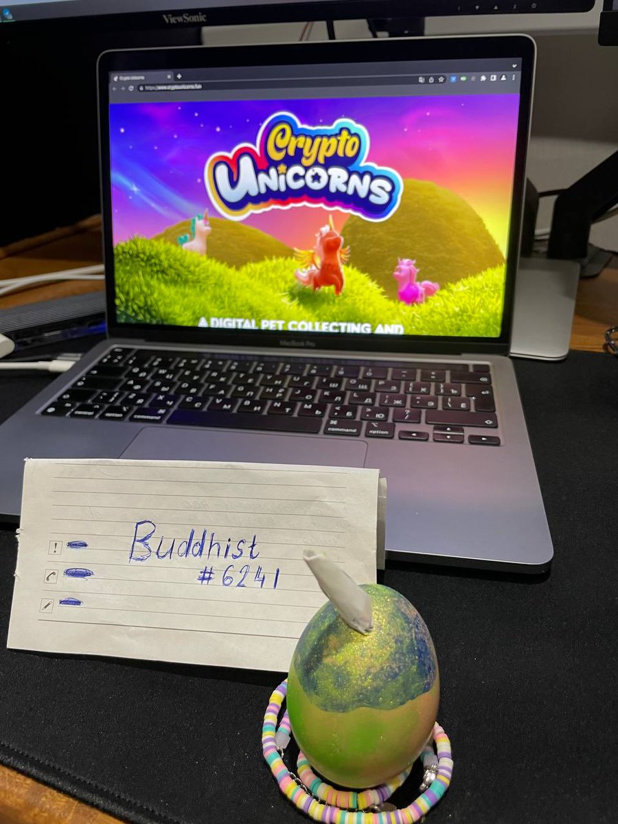 donbuddhist's tweet photo. Happy Easter
@crypto_unicorns 
#CryptoUnicornsEastercornEggRaffle 
Buddhist#6241 https://t.co/mVdT0DzcLE