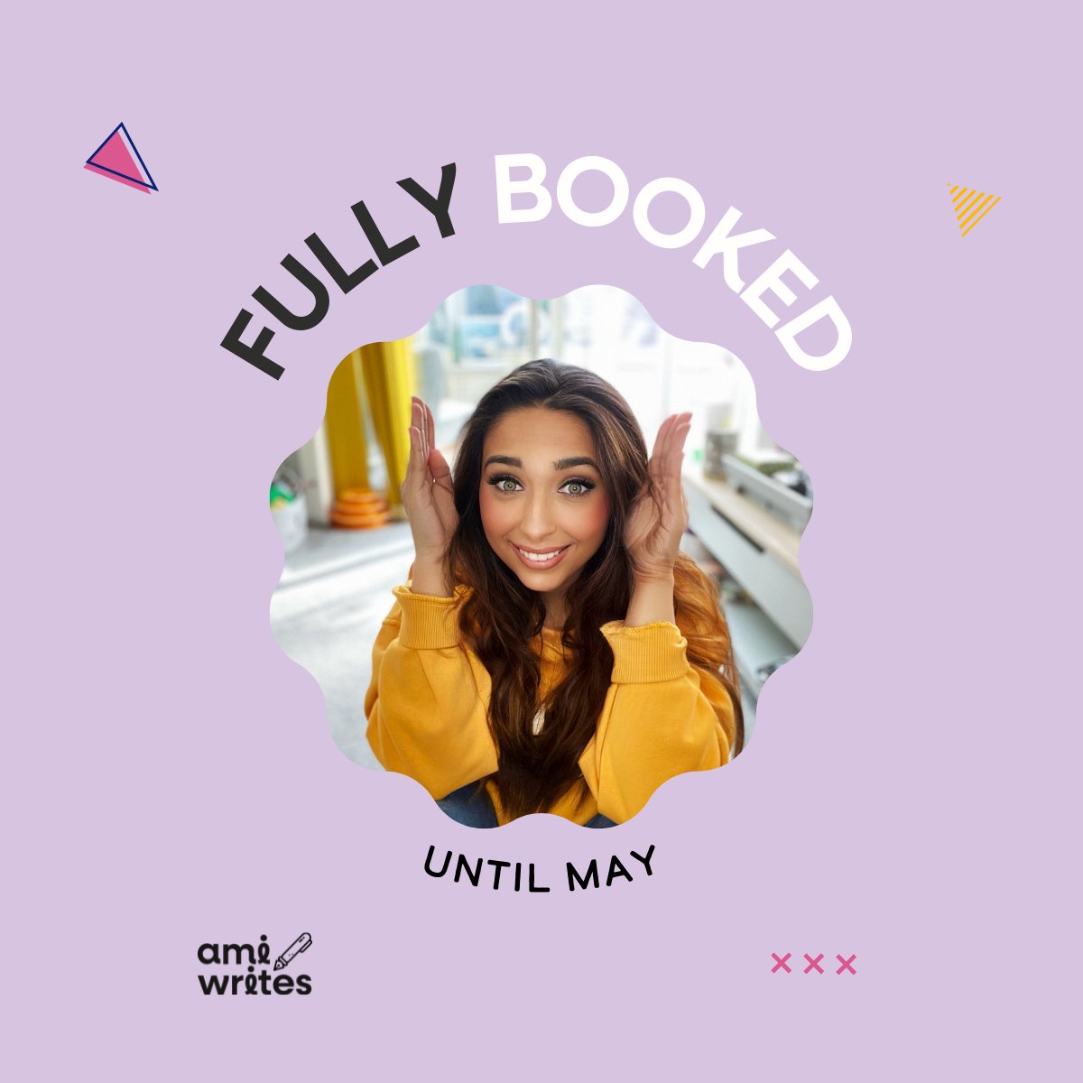 Brb, just squealing in delight. 😍
I'm chockablock until the middle of May. 
Happy to wait 'til mid-May? Go book a Discovery Call and you'll be #1 on the waiting list.

#Copywriter #CopywritingLife #Writers #CopywritersUnite #BusinessLife #ServiceBasedBusiness #Grateful