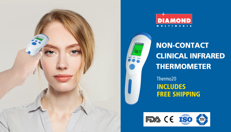 Diamondmm's tweet photo. Stay safe with the Diamond Non-Contact Thermometers with high precision infrared sensors and fast and accurate measurement of body temperatures. Ideal for measuring body temperature at home, in the workplace and at schools.
https://t.co/JipVmgOWbW https://t.co/b9hVkKkf4v