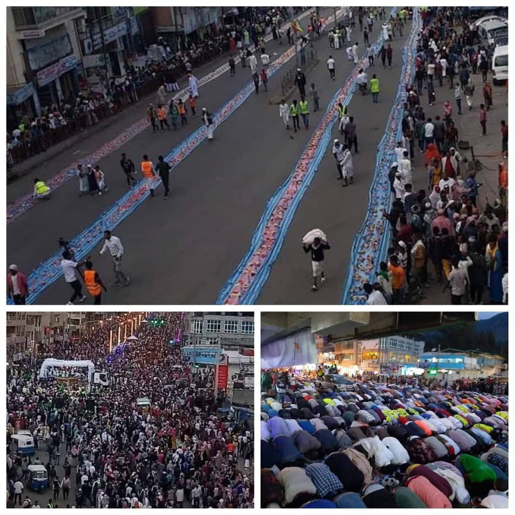 bleldz61's tweet photo. #الجزائر 
إفطار جماعي في إثيوبيا 
 هذا كله بفضل رسالة سيدنا محمد صلى الله عليه وسلم إلى النجاشي ملك الحبشة
ماشاء الله مااحلى الاسلام والمسلمين اللهم الف بين قلوبهم واهدنا لما تحب وترضى https://t.co/JzxG9w2qBQ