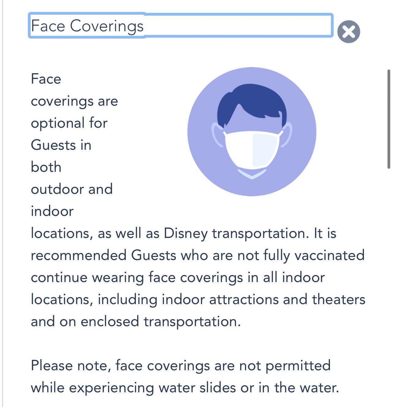 ThrillGeek on Twitter "😷 BREAKING DisneyWorld has updated their