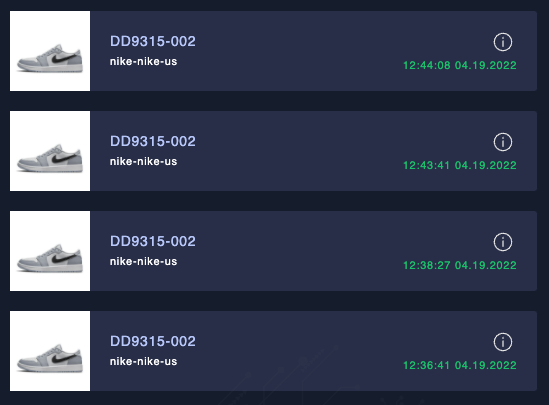 Wow, @MEKRobotics got me more NIKE checkouts in 10 minutes than TSB did in over a year. 🔥 Shoutout to @Hex_Proxy and @Leafproxies !!! 💥