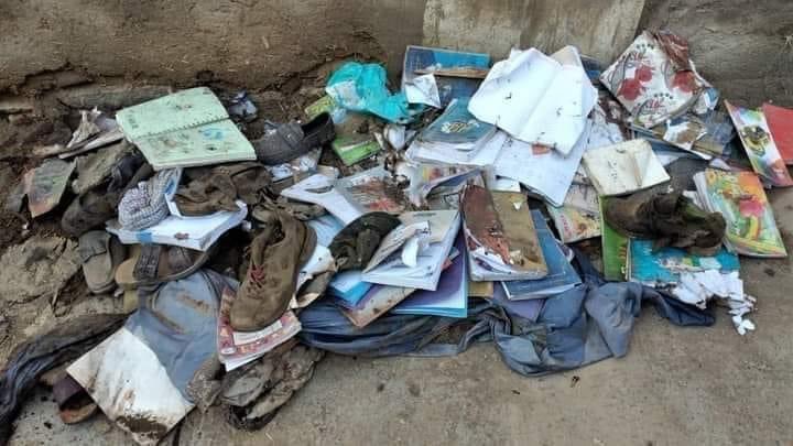 basirahang's tweet photo. Hazara genocide continues under the Taliban rule. Witnesses reported that after today’s bloody attacks on Momtaz education centre and Abdur Rahim Shahid high school the Taliban didn’t allow people to help the injured to reach the hospital, nor to donate blood. #StopHazaraGenocide https://t.co/PE7bmx26HZ