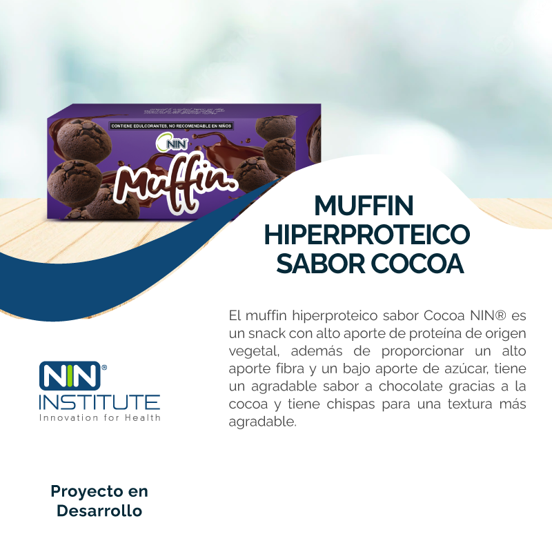 El muffin hiperproteico se elaboró con la finalidad de proporcionar a las personas con enfermedad renal un aporte de proteínas adecuado para sus necesidades.

📌 Visita nuestra página web en el siguiente link: 3ar3.short.gy/NinInstitute