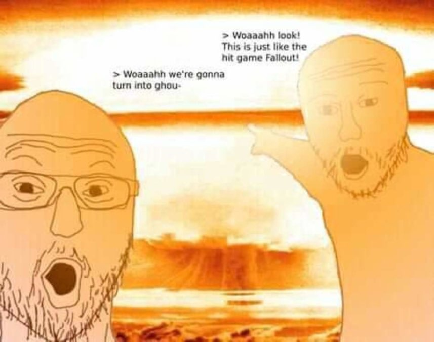 Watching internet historian made me realize there's never going to be a Fallout NFT and like that hits in the wrong spot man , first world problems hashtag