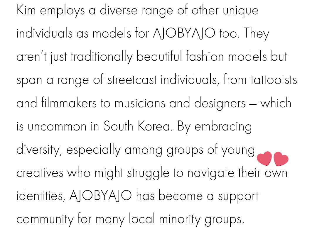 jungkook was wearing ajobyajo a clothing brand that openly supports lgbtq+ community in korea and also collaborates with different collectives that have trouble gaining visibility.. it is a support community for many local minority groups.. he's really my fav human