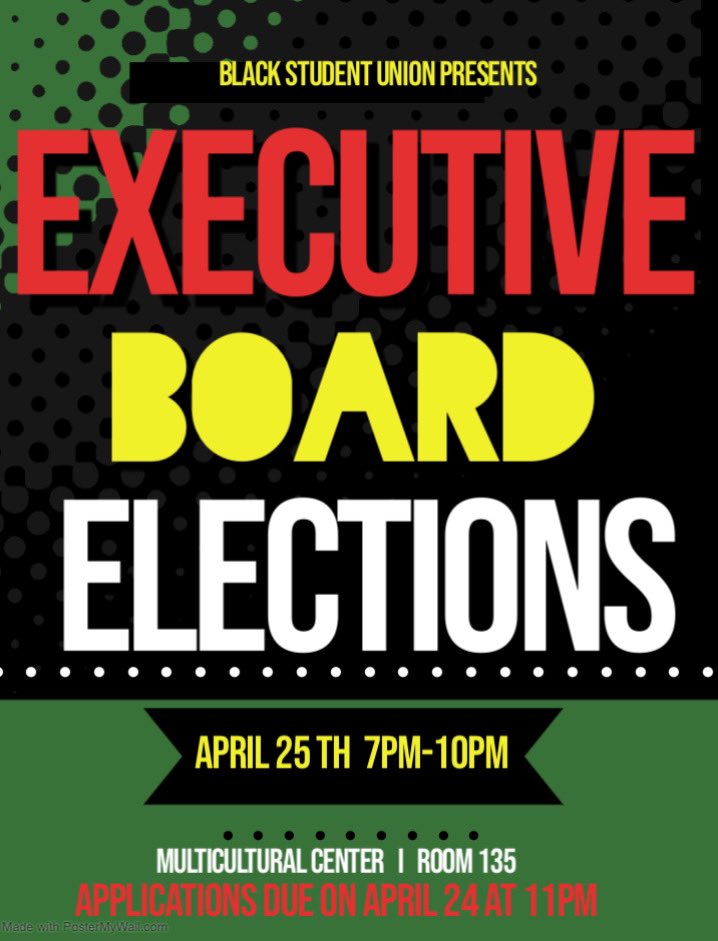 Executive board elections are now open!!! 
Application closes April 24th

There will be an end of year retreat on the 23rd of April at the MCC from 2-8pm. This is a great way for people running for elections to meet the existing exec board 

GOOD LUCK!
docs.google.com/forms/d/e/1FAI…