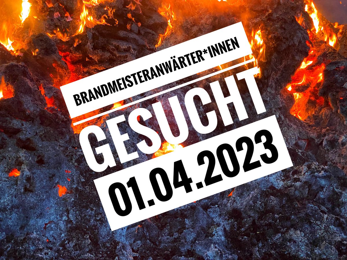 Nachwuchs für 2023 gesucht! karriere.gelsenkirchen.de/jobposting/3ff… #fwge