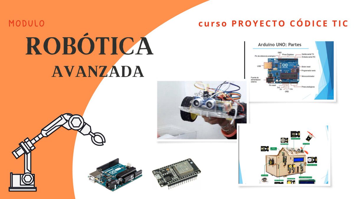 cfievalladolid's tweet photo. ➕de5️⃣0️⃣0️⃣profesores participan en ‘Kits de #Robótica 🤖avanzada’ #CoDiCeTIC con @Nuriaferen @iesvegadelprado
💻 repaso por distintas controladoras de #robótica
📱#Arduino #ESP32 #ArduinoBlocks #AppInventor
🚗Coche controlado por móvil
🏡Casa domótica
#CompDigEdu_CyL @educacyl https://t.co/k5ylfS5Web