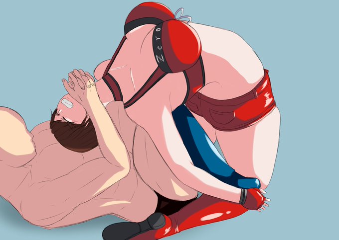 顎を両手で抑えられる組み技が特に好きです。 