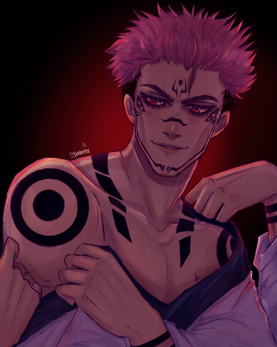 sybbatra's tweet photo. hey #sukuna #jjk #JujutsuKaisen https://t.co/EBdMnPGBh6