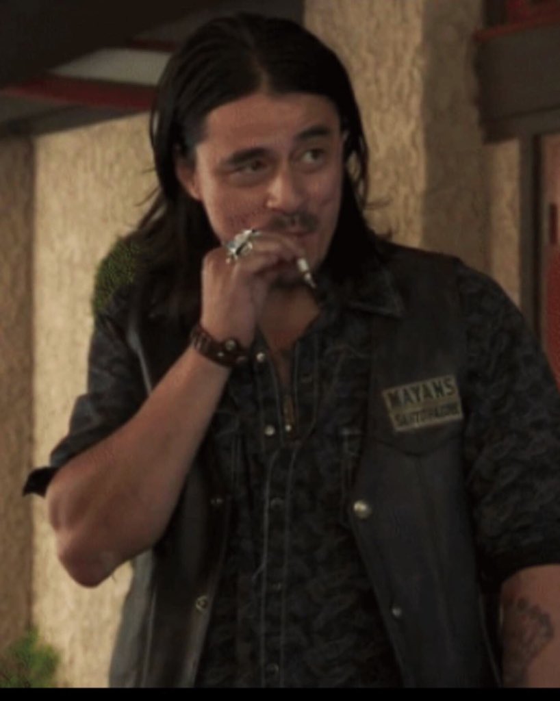 Reeree60483275's tweet photo. There is something missing from the Mayans mc oh yea here it is.@antoniojmllo @MayansFX #bringbackriz https://t.co/ZnJV6OJOmy