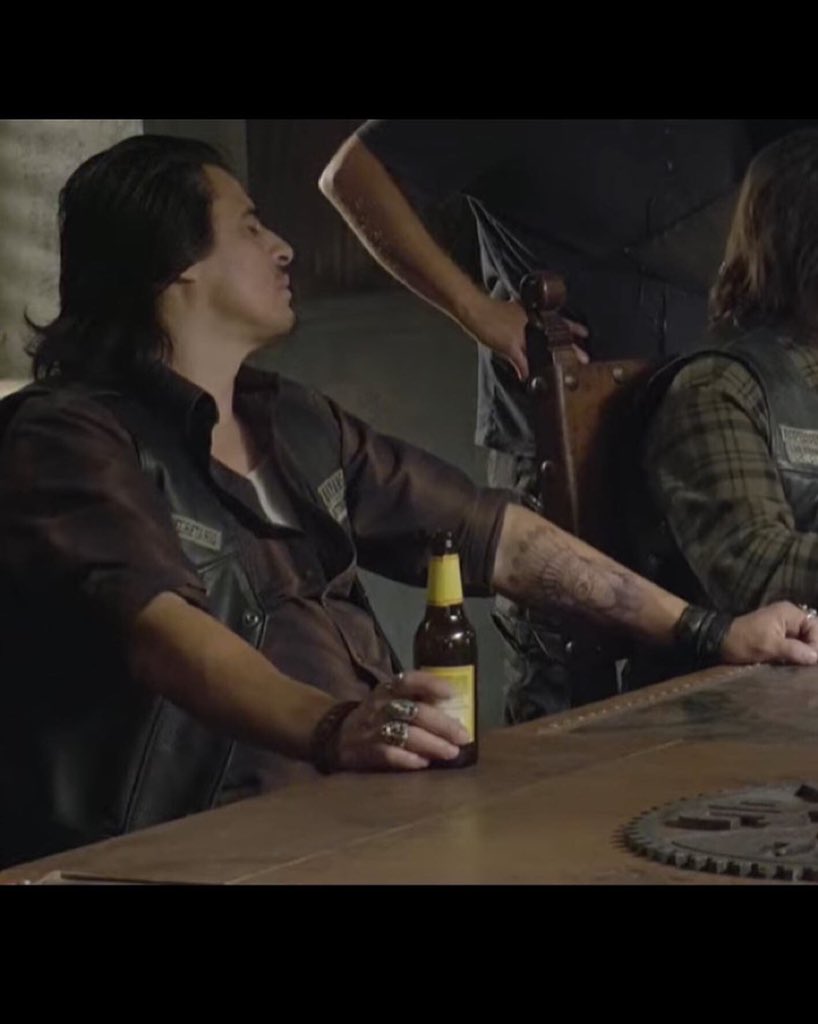 Reeree60483275's tweet photo. There is something missing from the Mayans mc oh yea here it is.@antoniojmllo @MayansFX #bringbackriz https://t.co/ZnJV6OJOmy