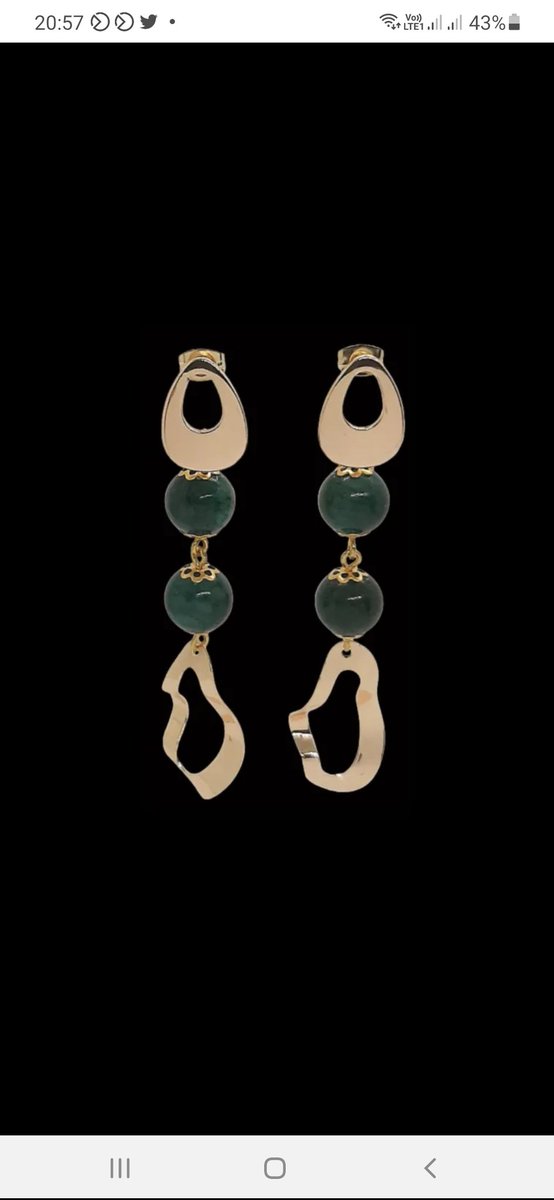 HoneycombLoveKE's tweet photo. ~Jaded~

Gold-plated stud earrings with natural yellow jade beads. Length: 2.8″
(Tap images for details)

Shop Here: https://t.co/gGpxAchBmX

#greenandgold #giftideas #earrings #bracelets #greatgiftideas #necklace #jewellery #jewelry #honeycomblove https://t.co/oxHjJWnDhP