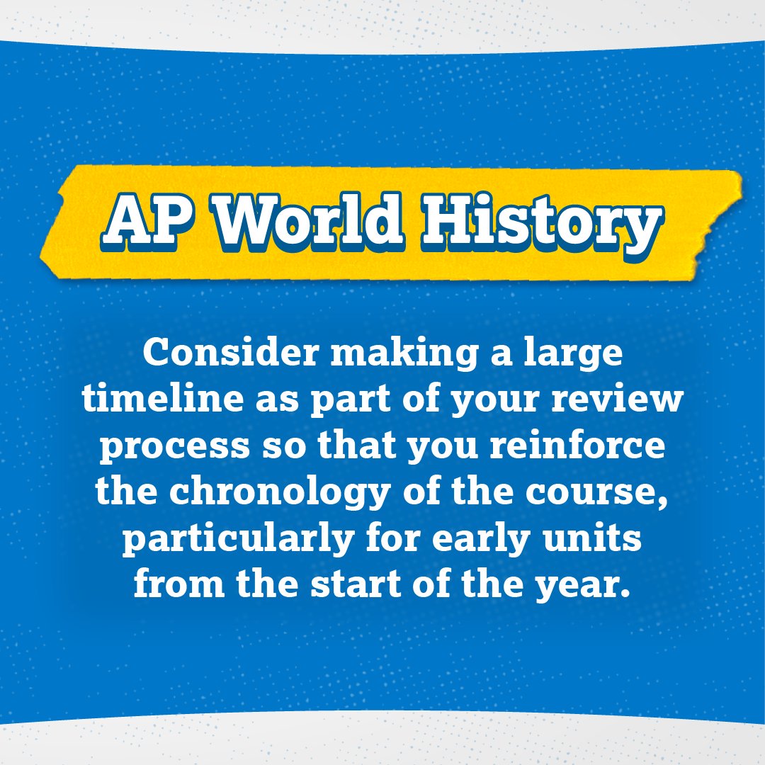 CollegeBoard's tweet photo. #APExamTips 💡 Watch AP Daily: Live Review sessions this week for more tips that will help you do your best on AP Exams: https://t.co/z8bGWDLM4Z. https://t.co/Um4NUVBBrX