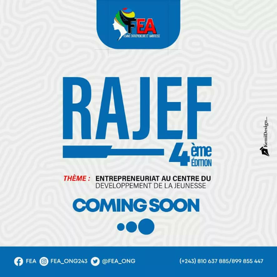 FEA_ong's tweet photo. Ça vallait la peine d'attendre.
Enfin, nous y sommes presque.
Vous êtes entrepreneurs en RDC ? tenez vous prêt #be_reaaadyyyy
#FEA
@honeysakina @DeniseNyakeru @ONUFemmesRDC @StrongLadies1 @GoLadiesMagdrc @JeanineMabunda @Muyumba https://t.co/SiNAsVyM9B