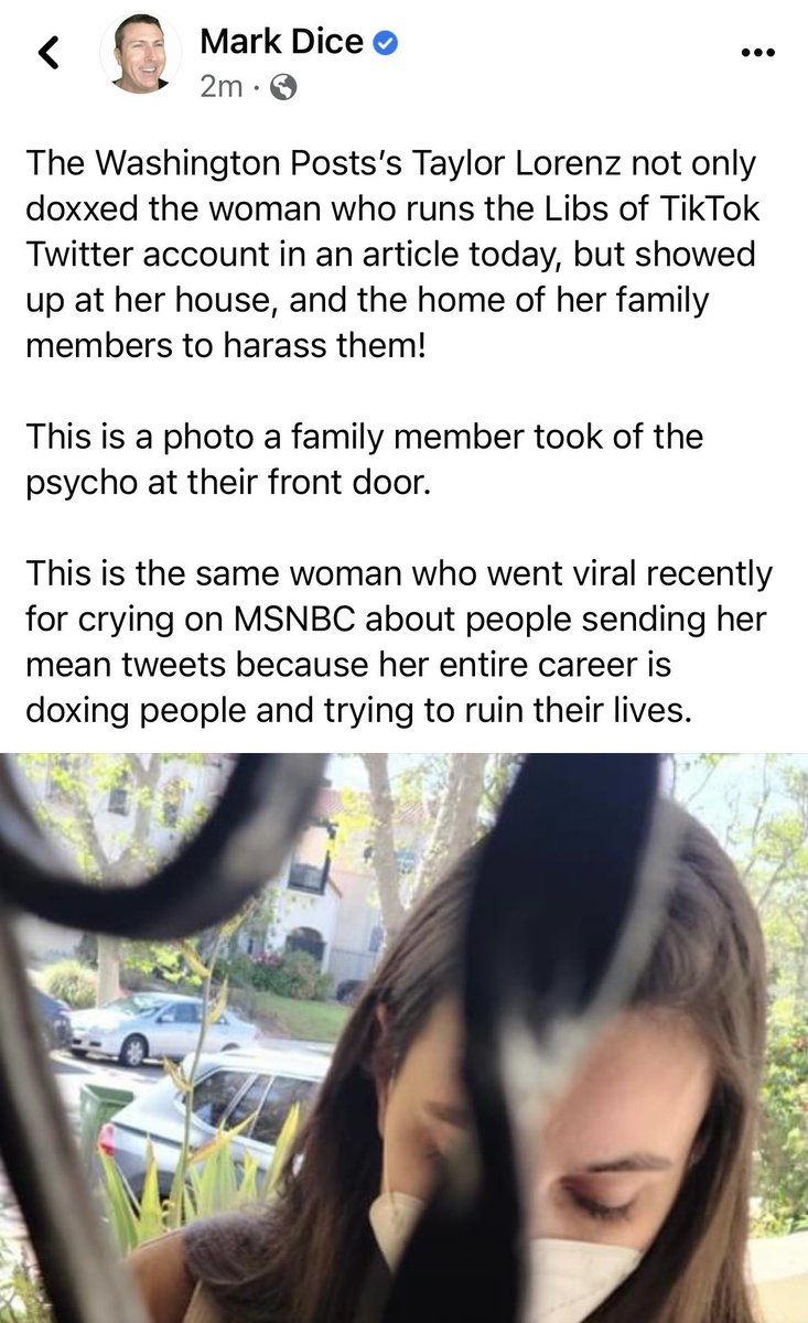 This insufferable scab turned off commenting so no one could ask why she doxxed and then showed up to physically harass some poor woman and her family.