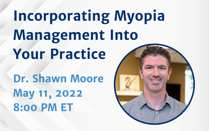 INNOVAmed's tweet photo. Join Dr. Shawn Moore as he shares his experience incorporating myopia management in his own practice. Save your spot today: https://t.co/rYDckVJYCT https://t.co/Byk1ZD6KFj
