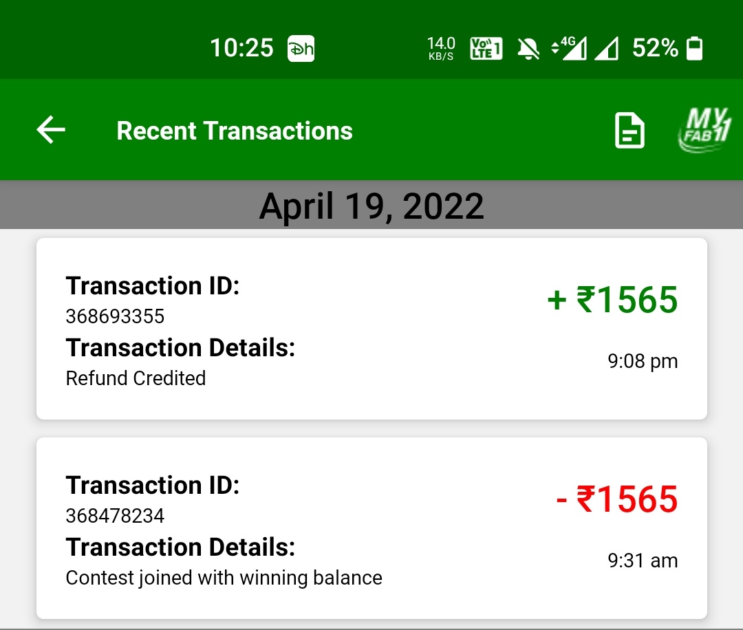 Shardul42510657's tweet photo. @MyFab11Official Why yesterday's contest cancelled give me my winning amount i am in WINNING zone other wise i will file complaint against you and ban u r application in our state https://t.co/V8g6GgjePH