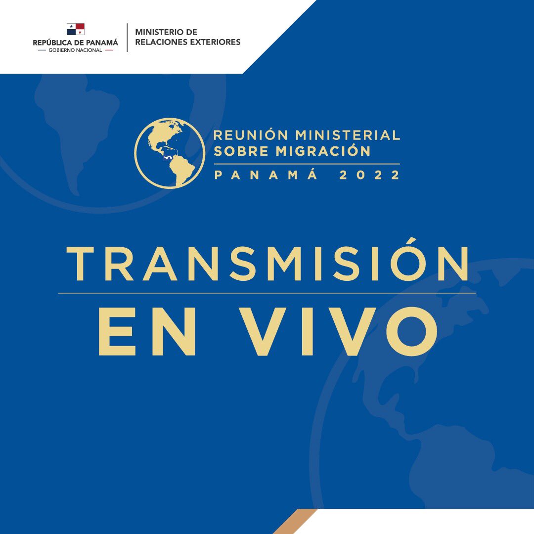 CancilleriaPma's tweet photo. Mira en vivo a las 6:00 p.m., la Reunión Ministerial sobre Migración, que contará con la participación de los Secretarios de Estado y Seguridad de 🇺🇸, @SecBlinken y @SecMayorkas, la Ministra @ErikaMouynes, y el Ministro de Seguridad de 🇵🇦, Juan Pino.

https://t.co/xDa2ym2V4P https://t.co/8e1v2BzJJE