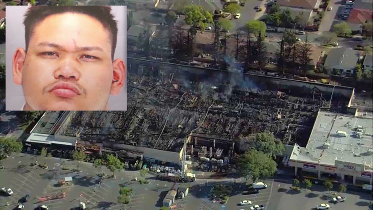 nbcbayarea's tweet image. #BREAKING: The suspect in the massive arson fire at a San Jose Home Depot has been identified as Dyllin Jaycruz Gogue, who authorities say set the blaze then tried to walk out of the store with a cart full of merchandise. Live video: nbcbay.com/WUL6dCK