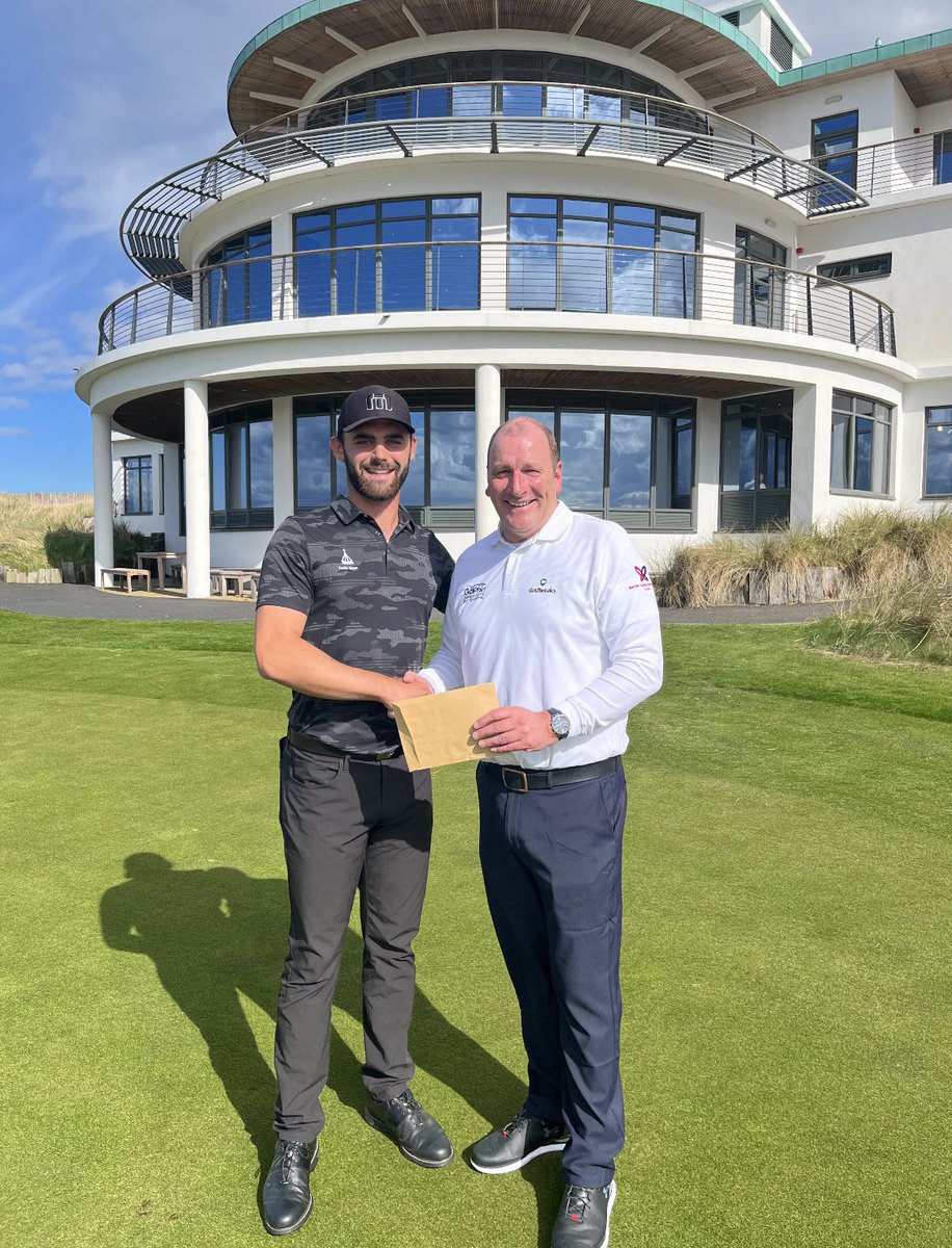 Sqvawksqvare's tweet photo. Well done @Hamish McColm on winning his 1st pro event with a stunning 64 (-8) @CastleStuart to win  £1000 1st prize in today’s @golfbreaks Get Back to Golf Tour Pro Am👏⛳️. Individual &amp; Team results on link below. £720 raised for Battle Against Dementia💙

https://t.co/hS3Ygk2BIZ https://t.co/EsXRQW4DDx