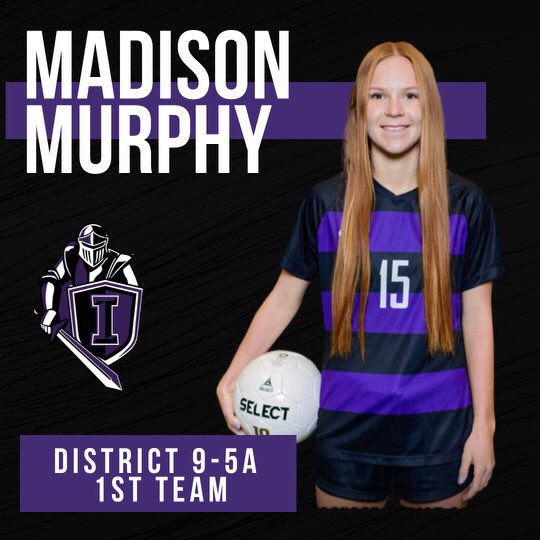 Congrats to our two first team all-district honorees!

<a href="/stephyyfarias/">stephanie farias</a> Madison Murphy