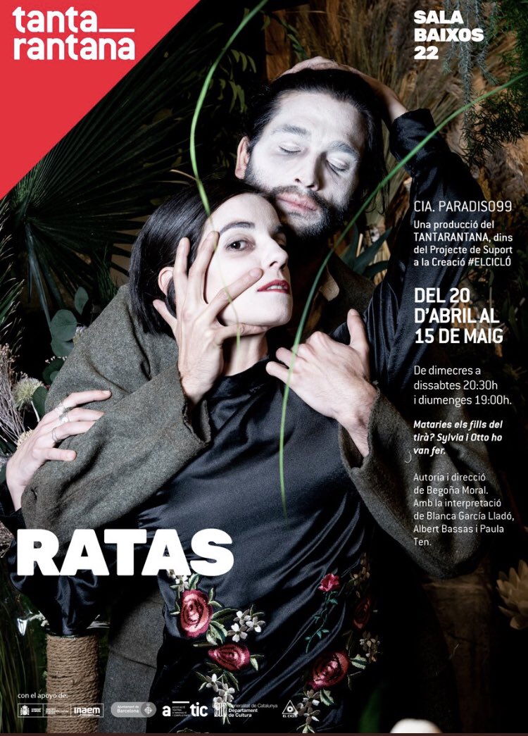 escenadememoria's tweet photo. I a mig camí entre la dansa i el teatre a @elTantarantana s’estrena “Ratas” amb la participació del ballarí alellenc Albert Bassas. https://t.co/izxgMshO0w