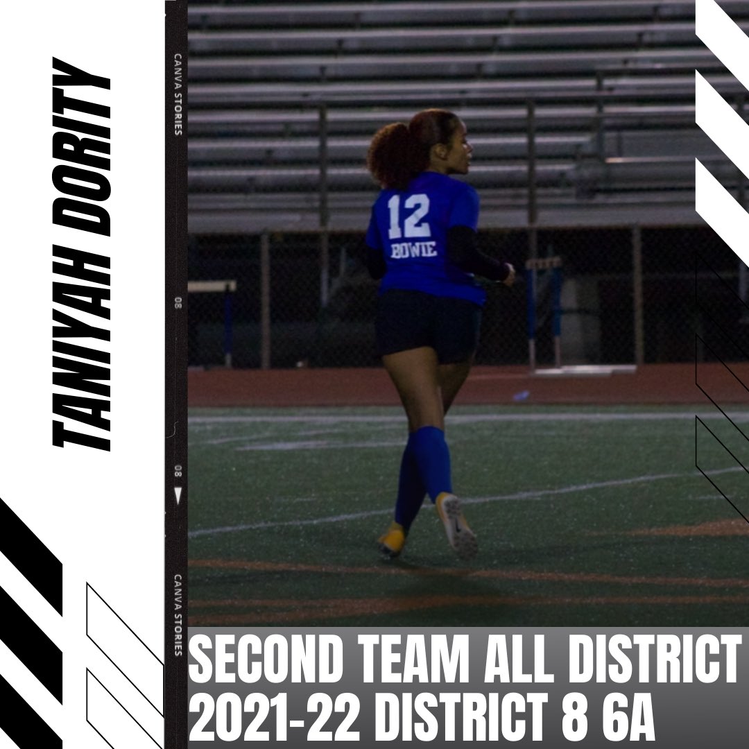 Congratulations to Aliyah Ramos and Taniyah Dority on being selected Second Team All District 2021-22 District 8, 6A #bgs