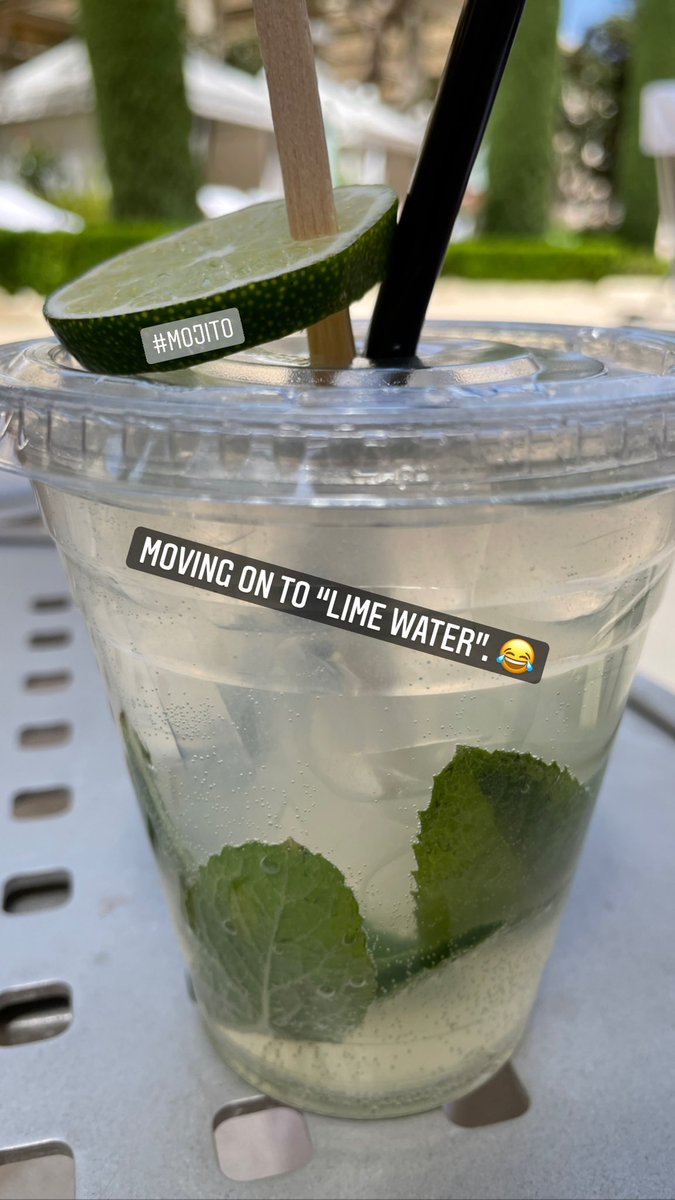 DanaGWrites's tweet photo. @boonewrites, there were two little bugs in my mojito, and I decided this will be my gateway to eating #bugsforbreakfast. https://t.co/AZim4xrWBa
