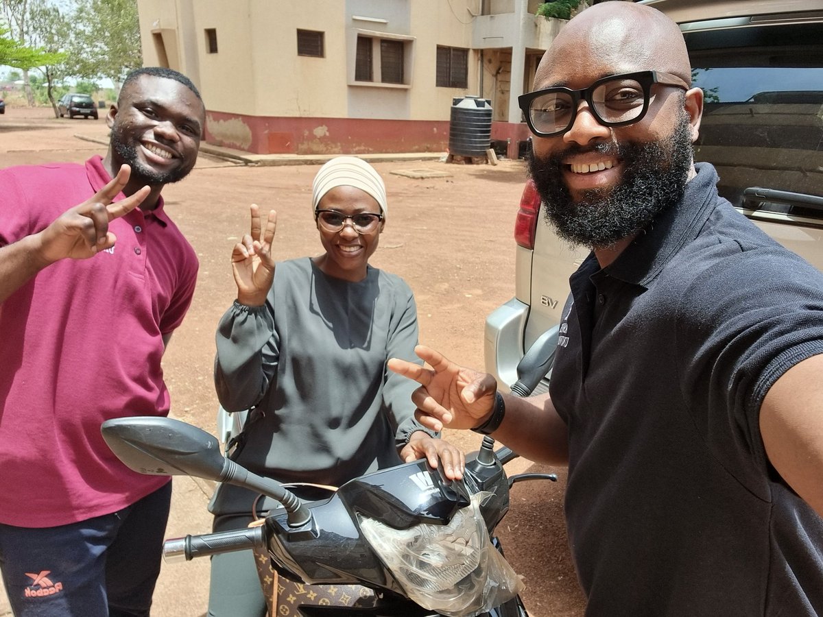 DrGKAdomdza's tweet photo. Started the Ghana leg of the @Ashesi and @mcgillu research sponsored by @MastercardFdn in the #Tamale entrepreneurial ecosystem, exploring how our alumni think their experiential education impacts their entrepreneurial outcomes.  #ashesimcgillresearch #ashesimcfresearch #ashesi20 https://t.co/cjDeHxwhgm