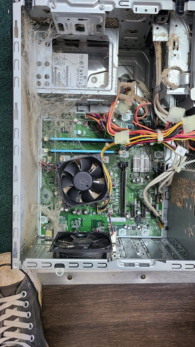 iluvmygeekllc's tweet photo. Last week we talked about dust clogging up the fan causing it to overheat. Having cobwebs inside your tower can also cause your computer to overheat and stop working.

When was the last time you had your computer cleaned? 

#offers #iluvmygeek #smallbusiness #pccleanup https://t.co/TD6dXQhlAj