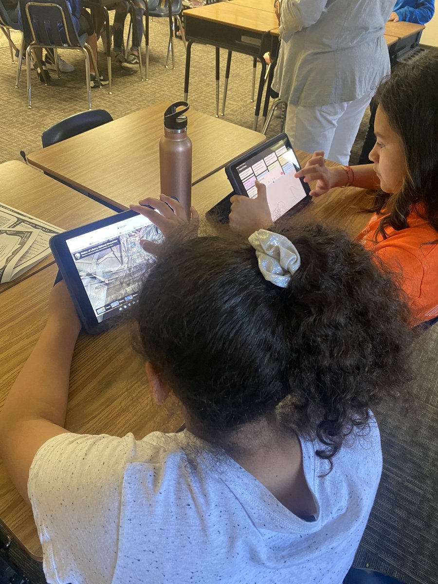 MrsPettit8's tweet photo. Social studies virtual tour with a response using @padlet https://t.co/kYdfQRyZS9