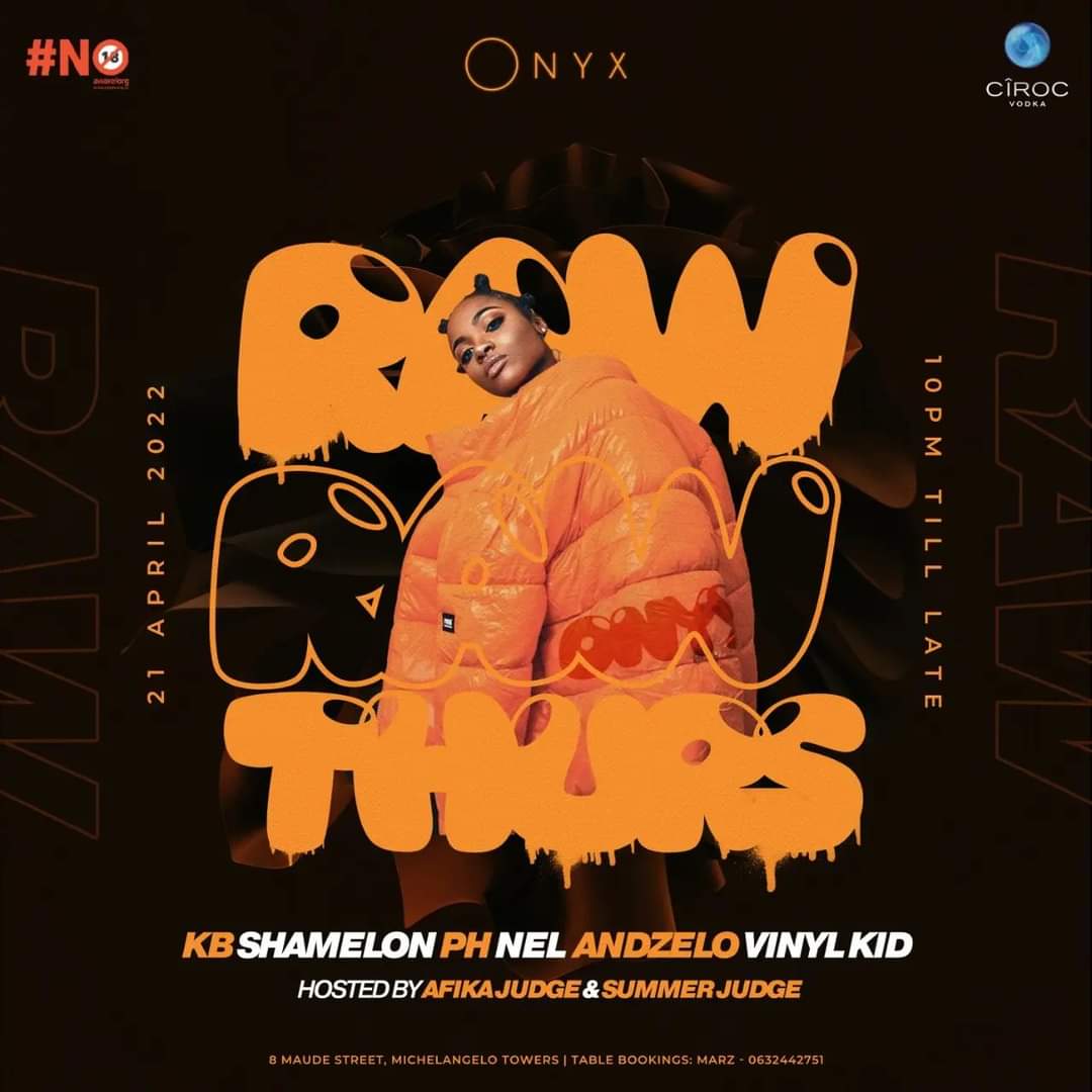 Onyx_Sandton's tweet photo. Short Week Means #RAWThursday Is Fast Approaching & We Have All The Juice ๐ฆ
@iam_ph Leading The Night ๐ก๏ธ https://t.co/2qiPi0sphu