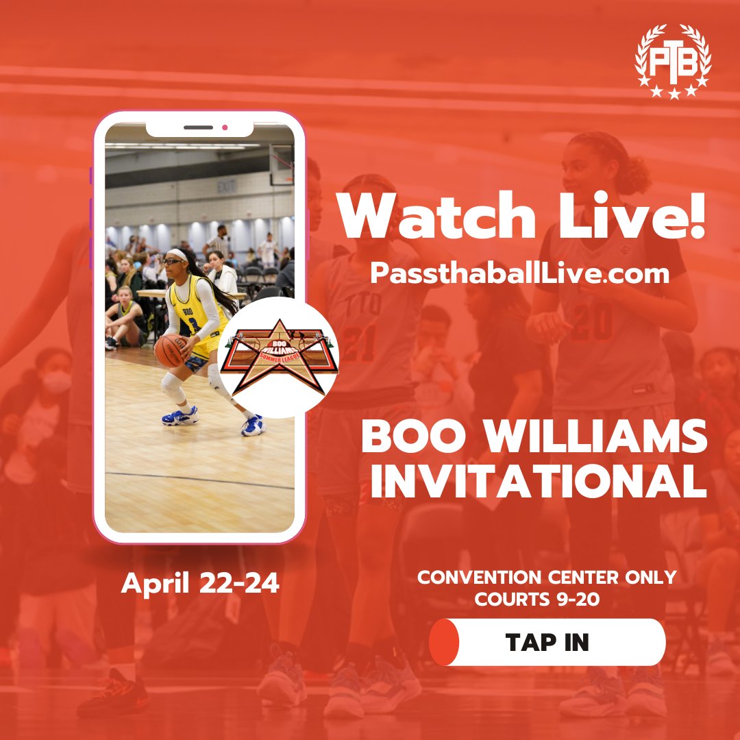 PassThaBall's tweet photo. 🚨Boo Williams Invitational

🗓April 21-24
📍Hampton, VA
🏛Convention Center Courts 9-20 ONLY
🎥Watch Live https://t.co/AzNWkDwitC

@BWSLGirlsAAU @AllIowaAttack @TeamTakeoverGBB @GarnerFlames @NikeLadyGymRats + more https://t.co/fl6Qjk8sp5